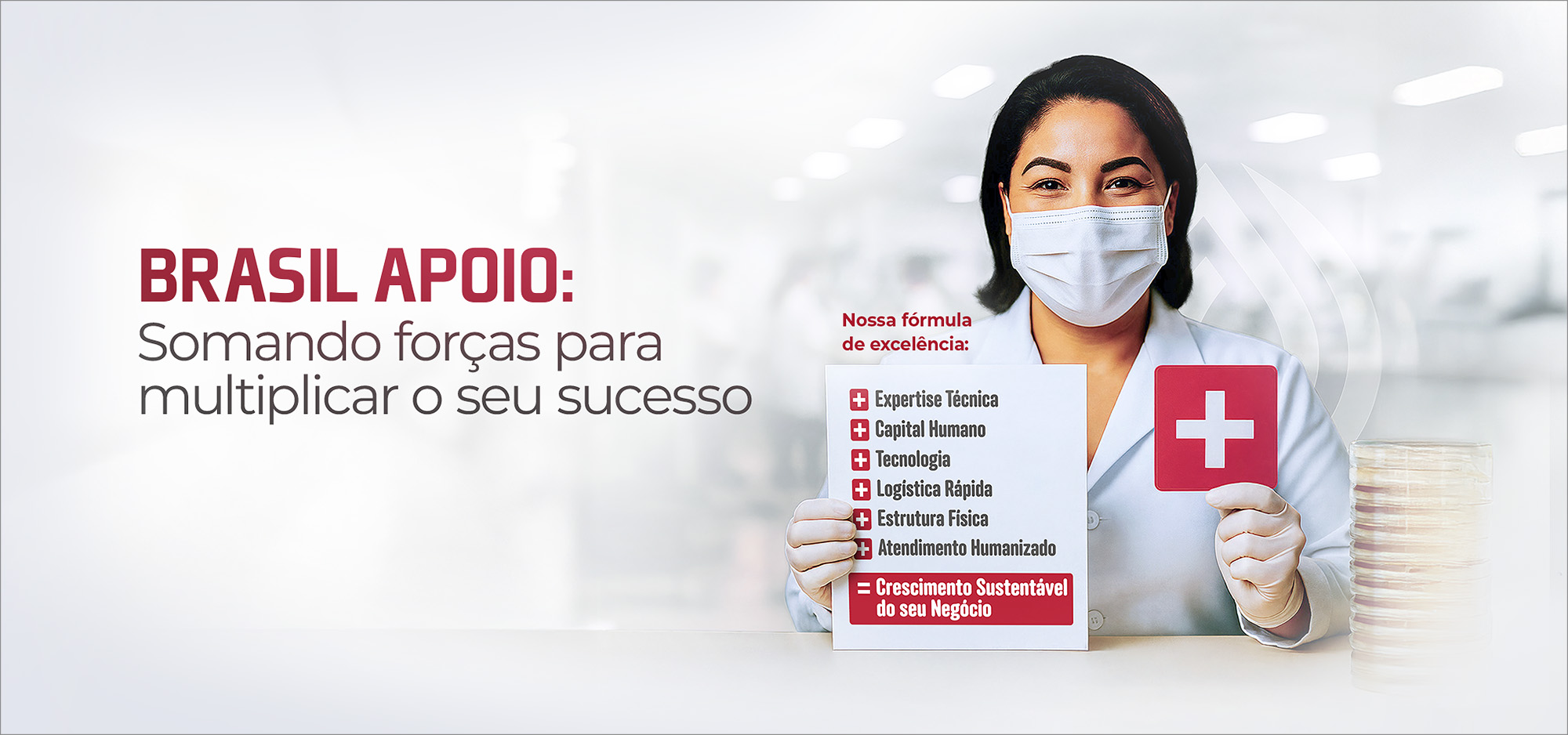 Mais do que apoio, parceria para o futuro